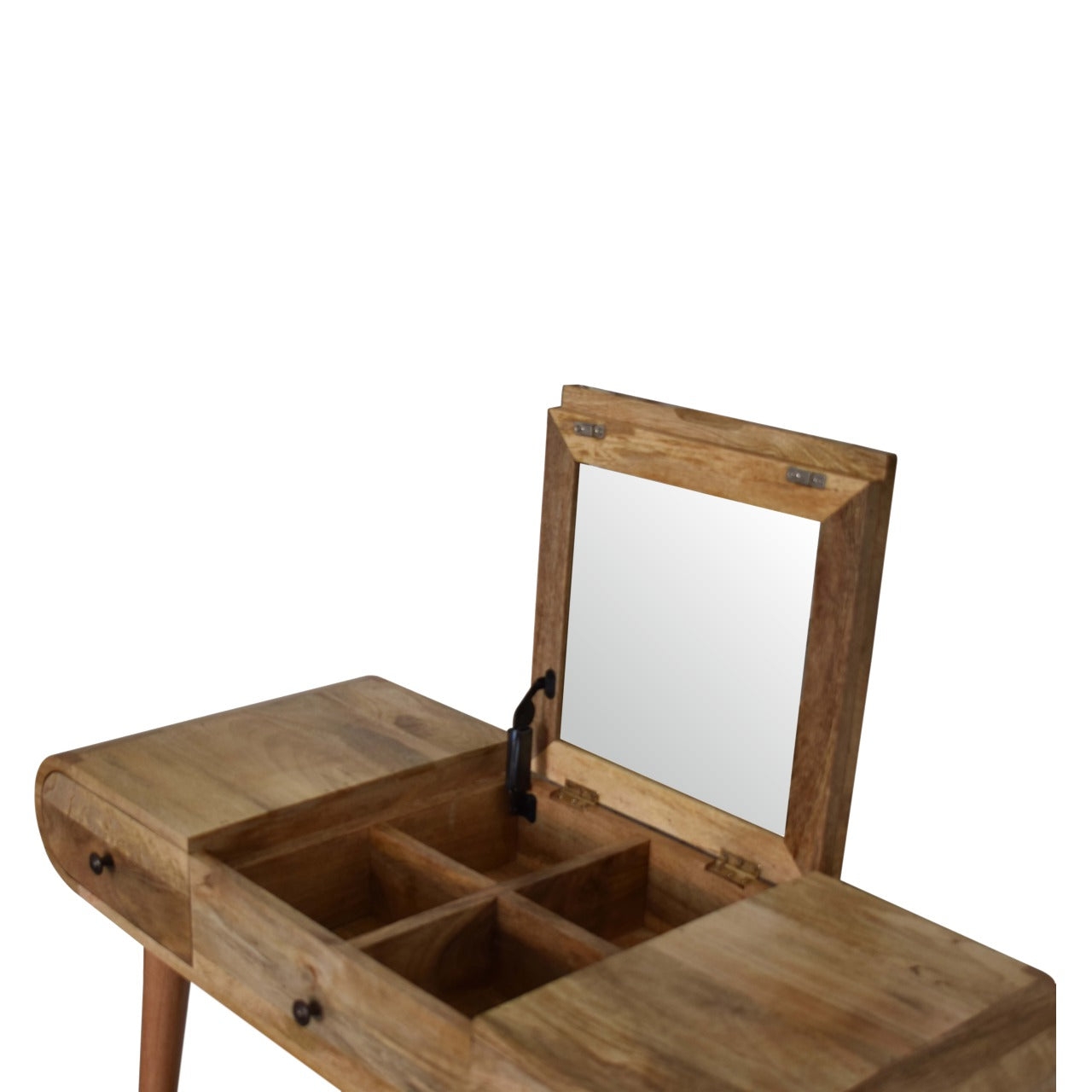 Ashbourne Oak Round Solid Wood Dressing Table