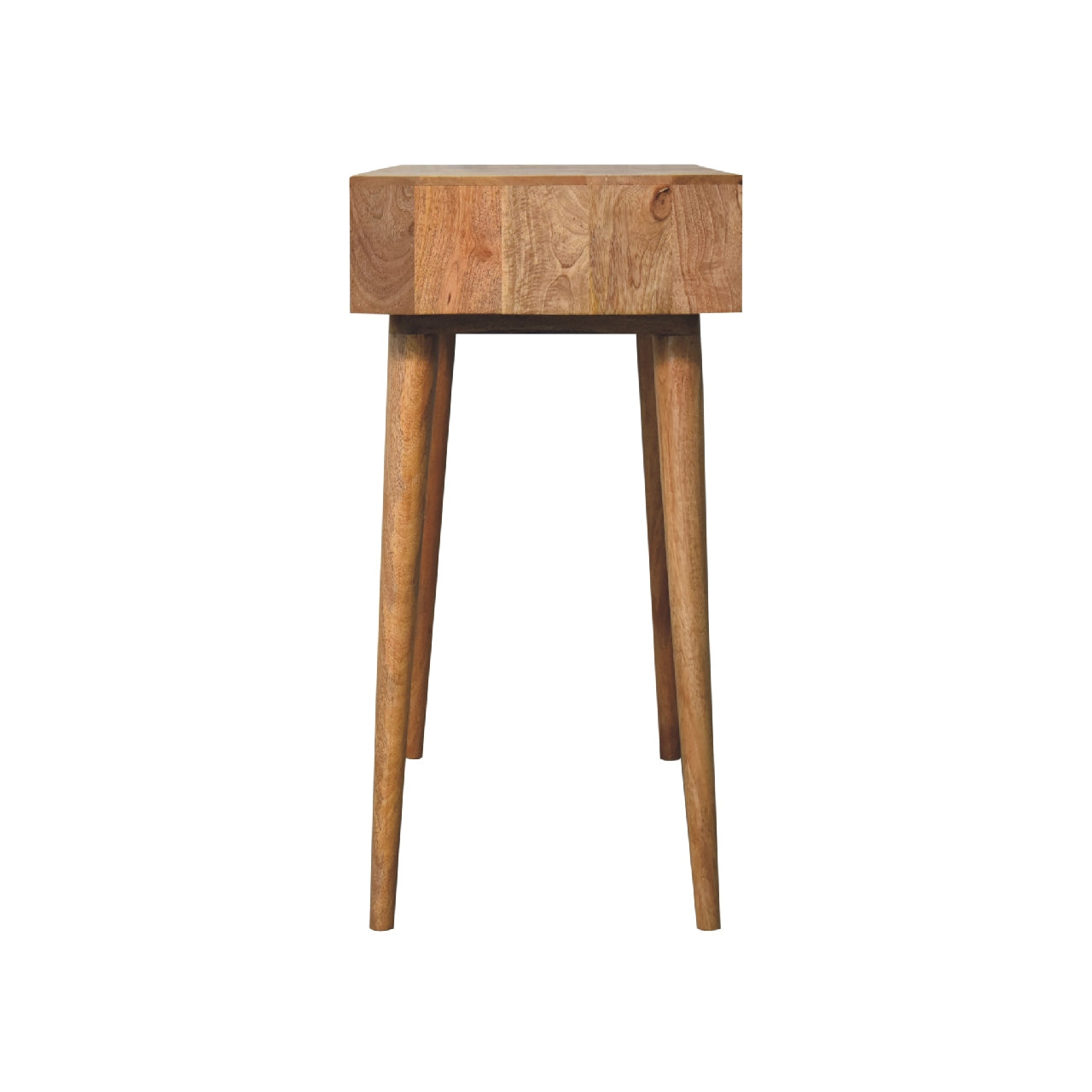 Ashbourne Solid Wood Dressing Table with Mirror And Drawers