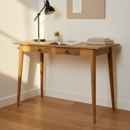 Nordic Desk - Styled Corner